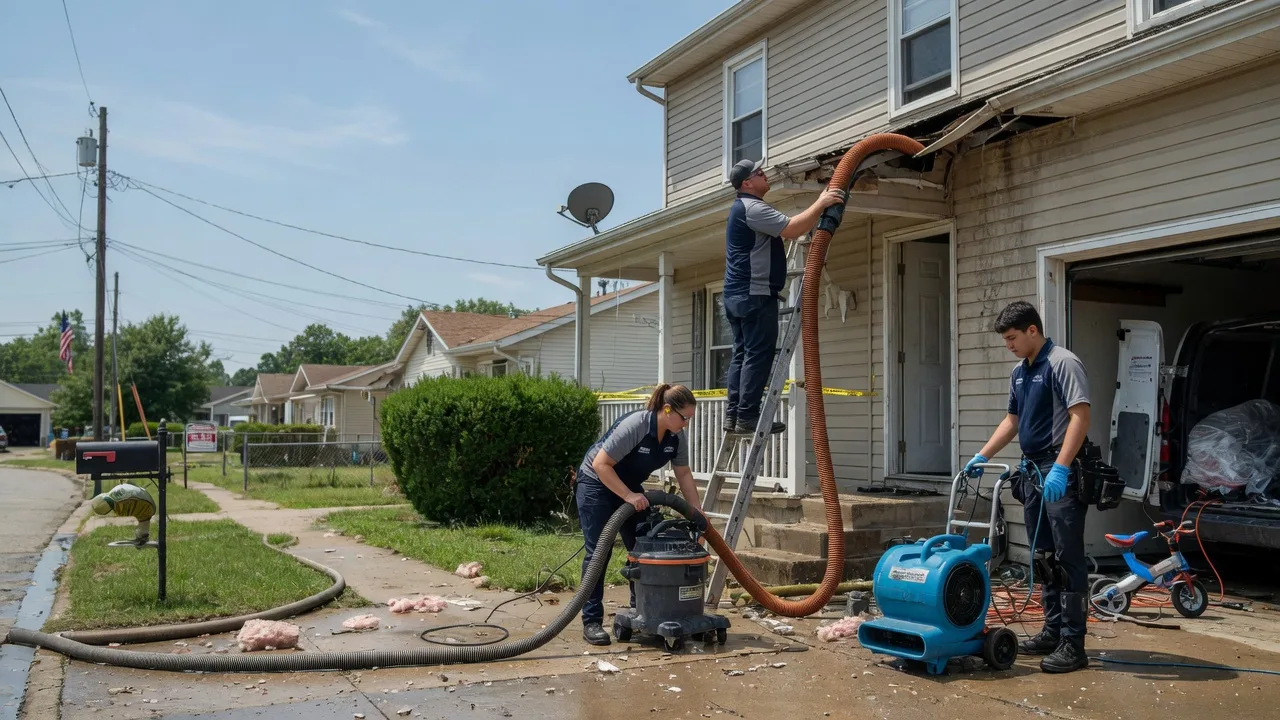 Water Damage Restoration in Blue Mound, KS near me